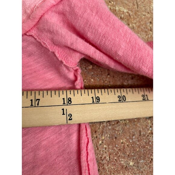 Free People We The Free Down Under Oversized Linen Henley Top Shirt - Picture 9 of 12